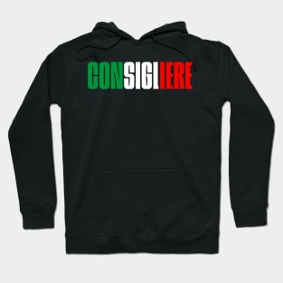 Consigliere Italian Lawyer Gift Idea For Law School Graduation Hoodie